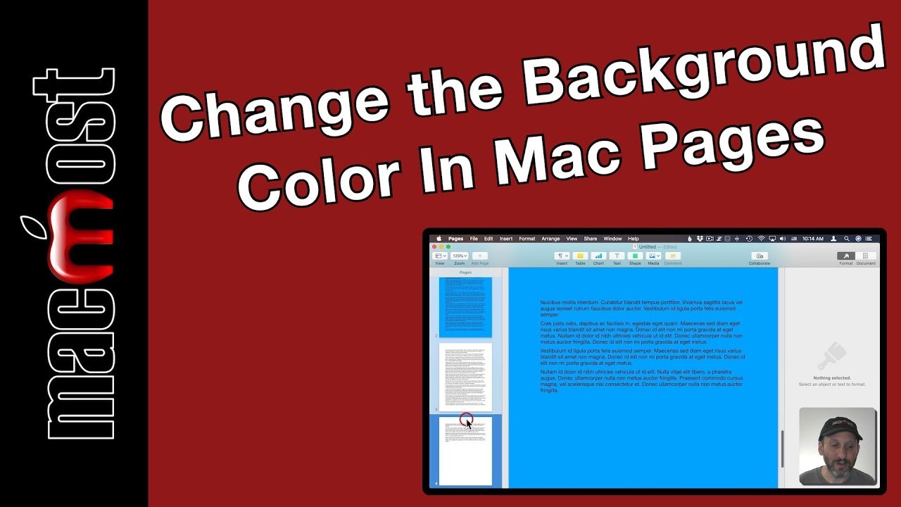 changing colors in word for mac